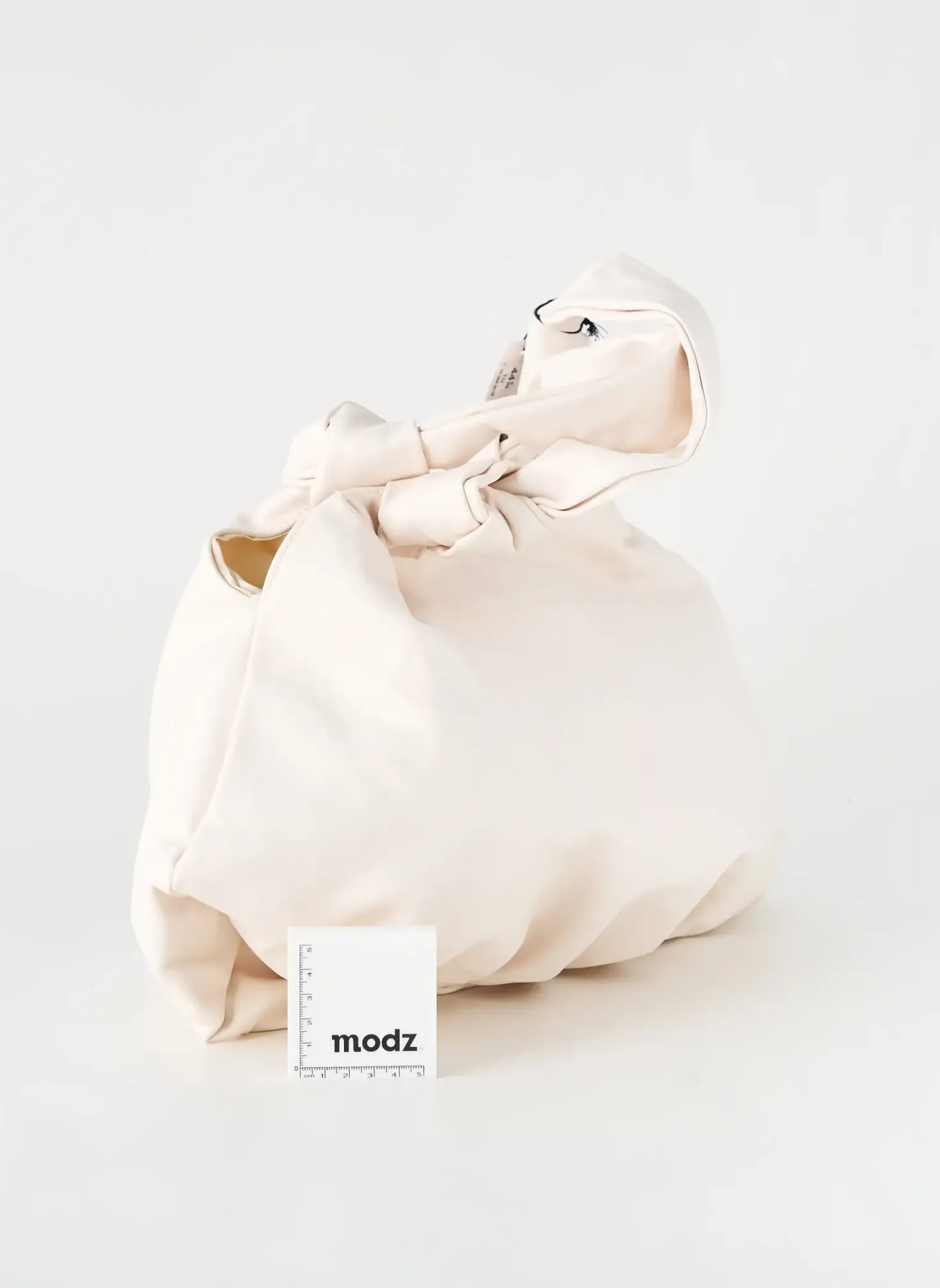 Sac Texto Beige Forme Rectangulaire