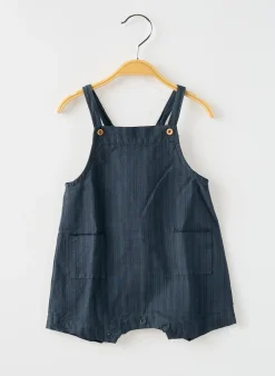 Salopette Buho Bleu Fines Bretelles