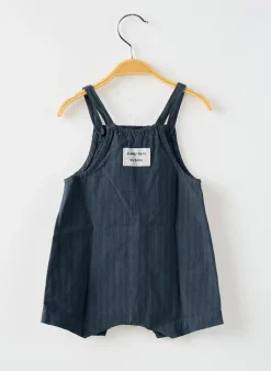 Salopette Buho Bleu Fines Bretelles