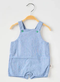 Salopette Moulin Roty Bleu Fines Bretelles