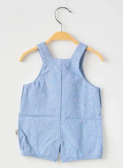 Salopette Moulin Roty Bleu Fines Bretelles