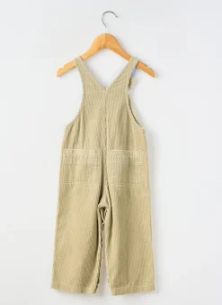 Salopette Petit Bateau Beige Fines Bretelles