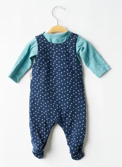 Salopette Sterntaler Bleu Fines Bretelles
