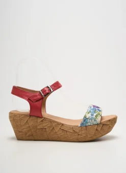 Sandales/nu Pieds Bertuchi Rose Talon De 4 À 6cm