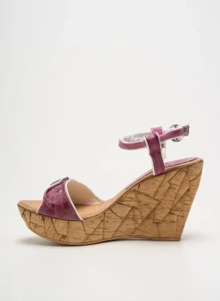 Sandales/nu Pieds Bertuchi Violet Talon Haut De 10cm Et Plus