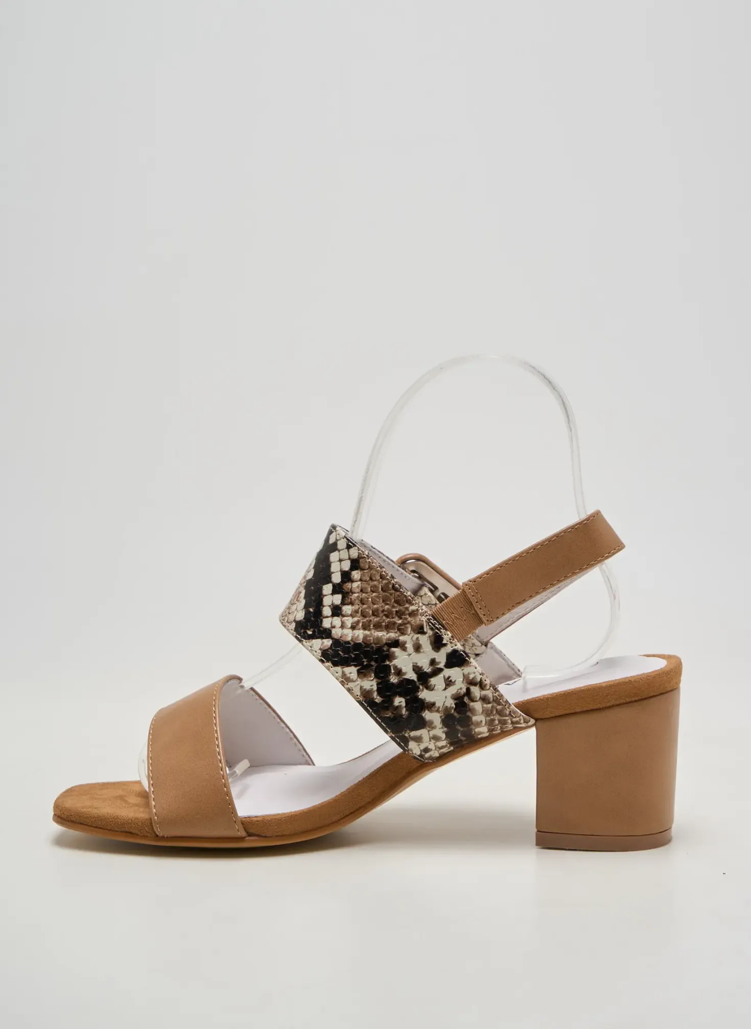 Sandales/nu Pieds Damart Marron Talon De 4 À 6cm