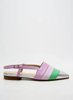 Sandales/nu Pieds Dansi Violet Talon Plat Jusqu'à 3cm