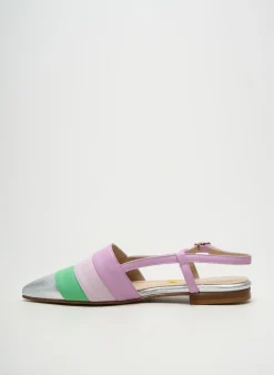 Sandales/nu Pieds Dansi Violet Talon Plat Jusqu'à 3cm