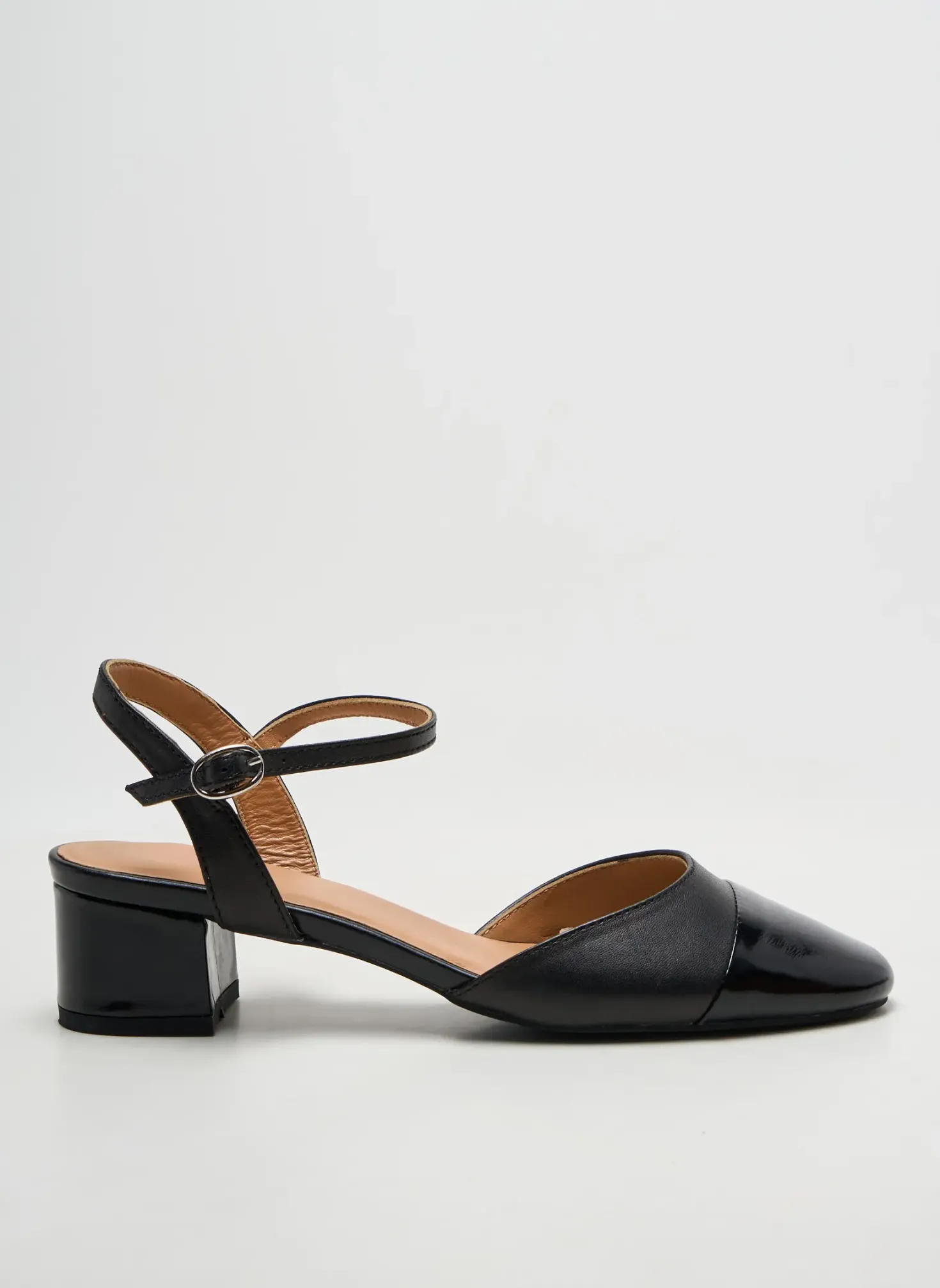 Sandales/nu Pieds Emilie Karston Noir Talon De 4 À 6cm