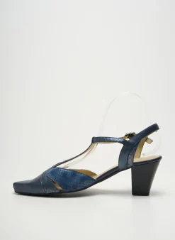 Sandales/nu Pieds Geo-reino Bleu Talon De 7 À 9cm