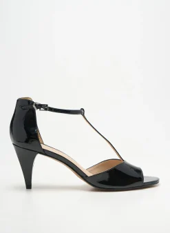 Sandales/nu Pieds Jb Martin Noir Talon De 7 À 9cm