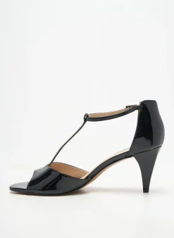Sandales/nu Pieds Jb Martin Noir Talon De 7 À 9cm
