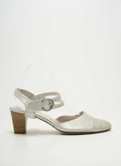 Sandales/nu Pieds J.metayer Or Talon De 4 À 6cm