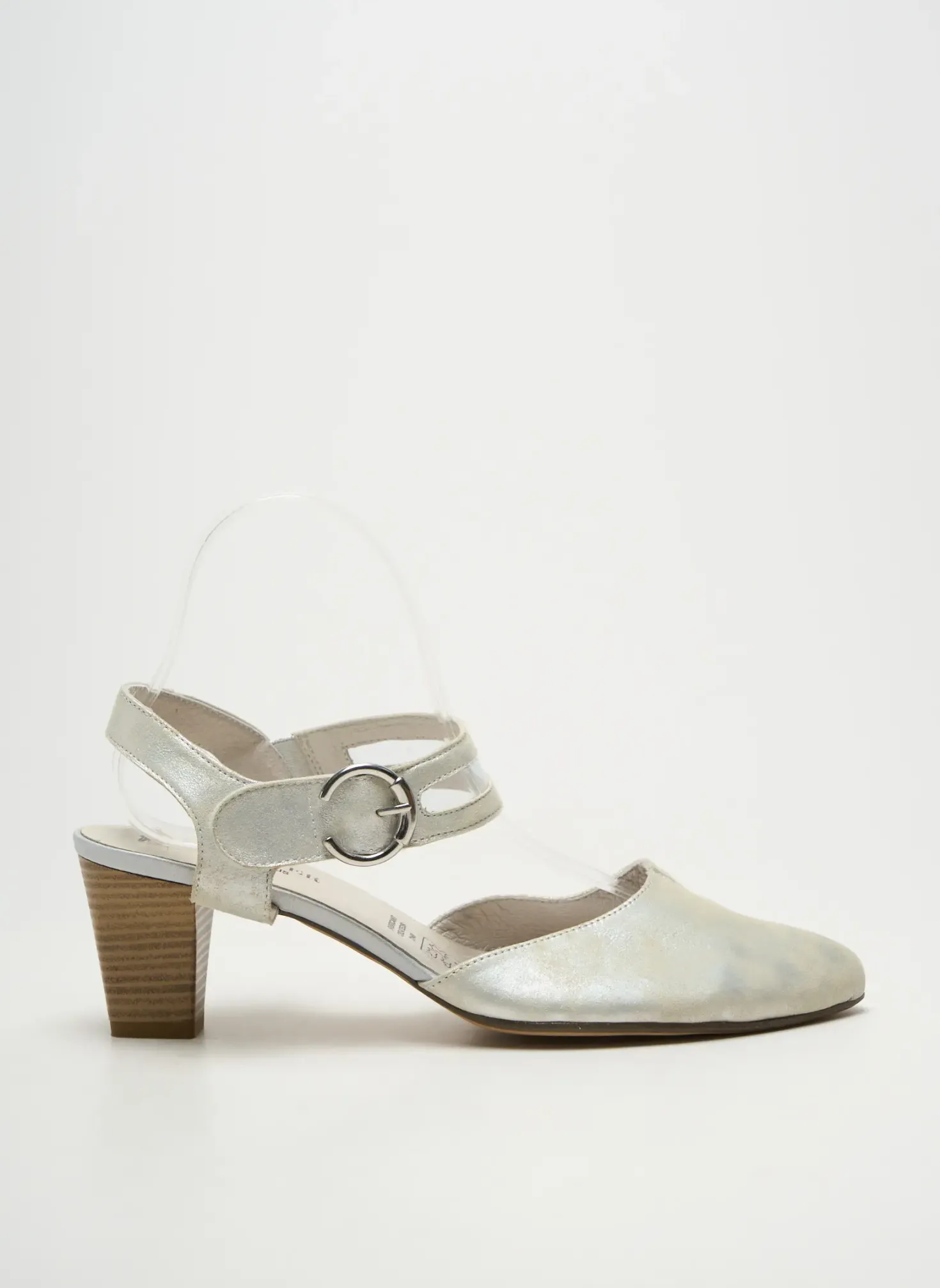 Sandales/nu Pieds J.metayer Or Talon De 4 À 6cm