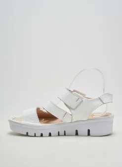 Sandales/nu Pieds Jose Saenz Blanc Talon De 4 À 6cm