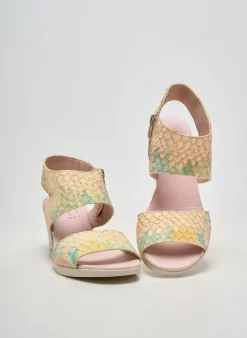 Sandales/nu Pieds Jose Saenz Rose Talon De 7 À 9cm