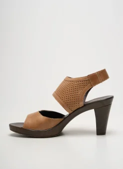 Sandales/nu Pieds Karston Marron Talon De 7 À 9cm
