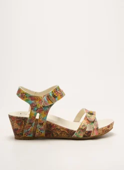 Sandales/nu Pieds Laura Vita Rose Talon De 4 À 6cm