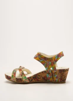 Sandales/nu Pieds Laura Vita Rose Talon De 4 À 6cm