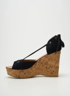 Sandales/nu Pieds Lpb Les Petites Bombes Noir Talon Haut De 10cm Et Plus