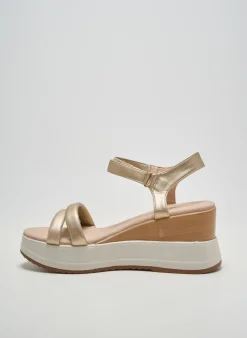 Sandales/nu Pieds Lpb Les Petites Bombes Or Talon De 7 À 9cm