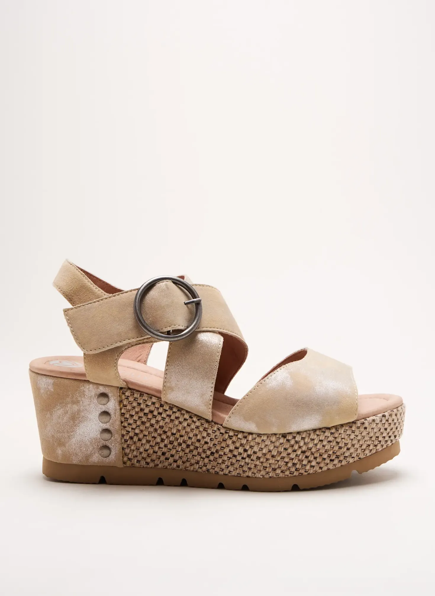 Sandales/nu Pieds Mam'zelle Beige Talon De 4 À 6cm