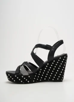 Sandales/nu Pieds Mam'zelle Noir Talon Haut De 10cm Et Plus
