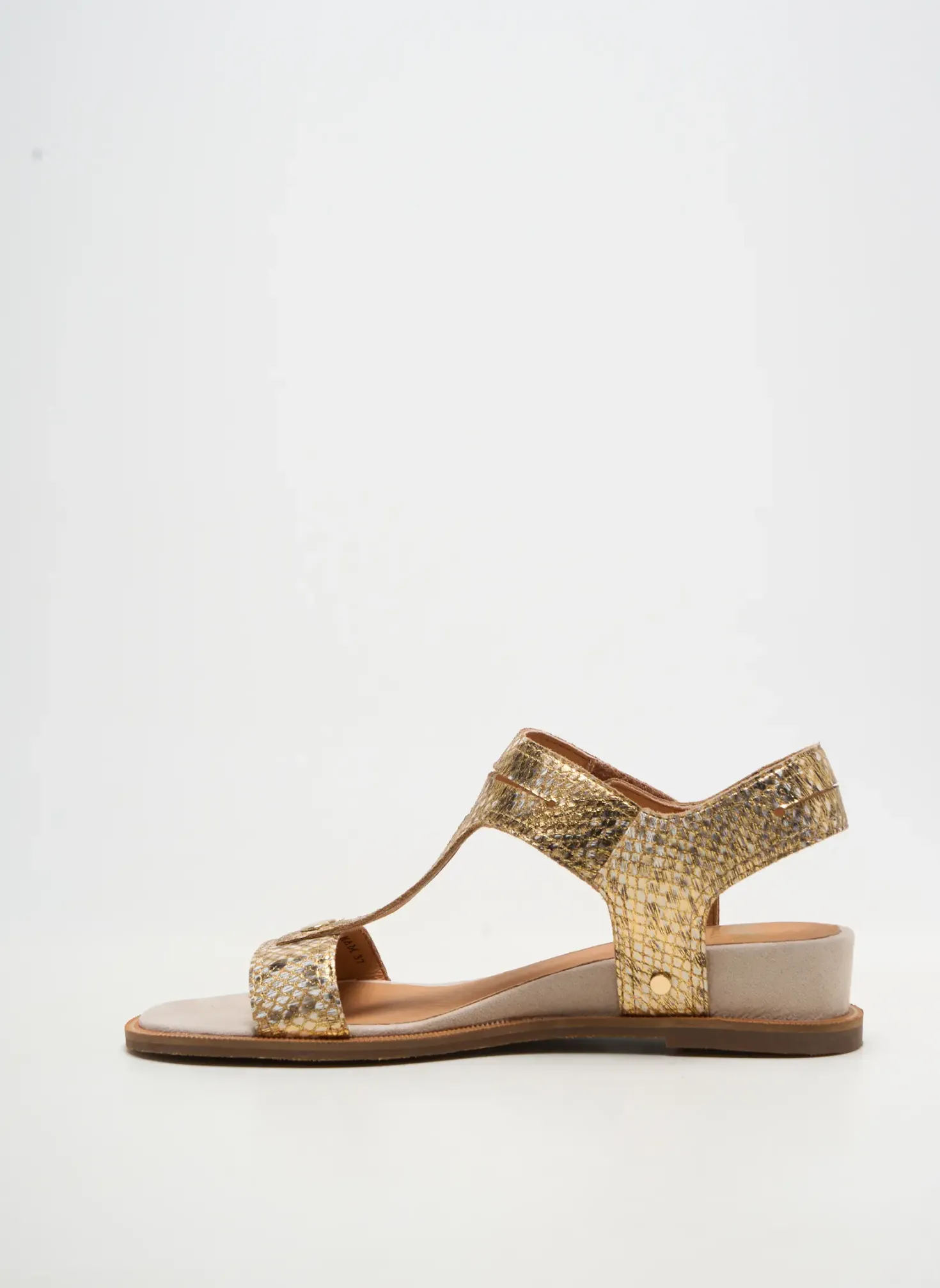 Sandales/nu Pieds Mam'zelle Or Talon De 4 À 6cm