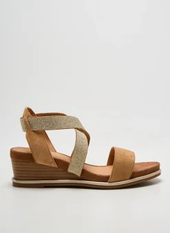 Sandales/nu Pieds Mam'zelle Or Talon De 4 À 6cm