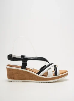 Sandales/nu Pieds Marila Noir Talon De 4 À 6cm