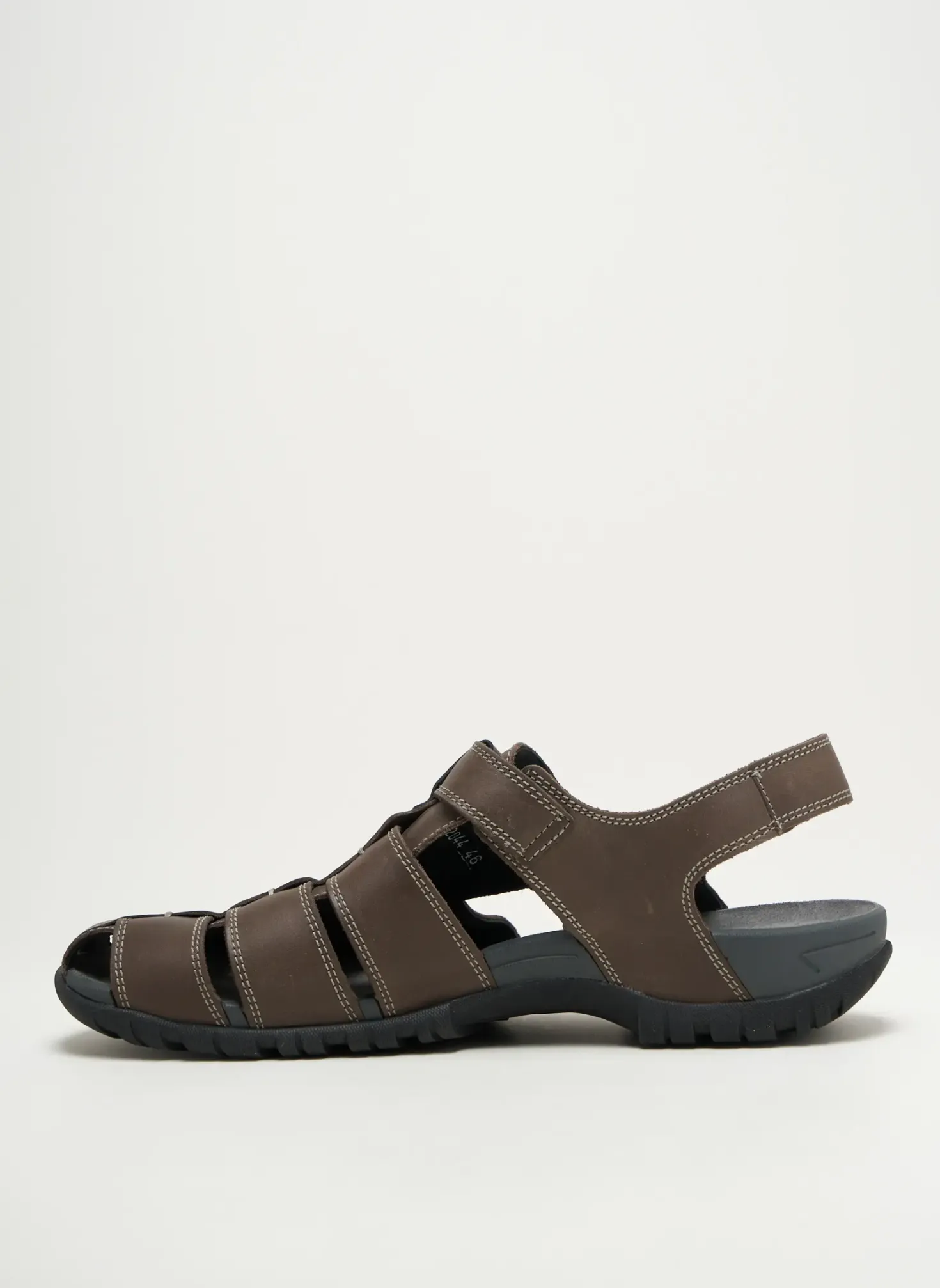 Sandales/nu Pieds Mephisto Marron Bout Rond