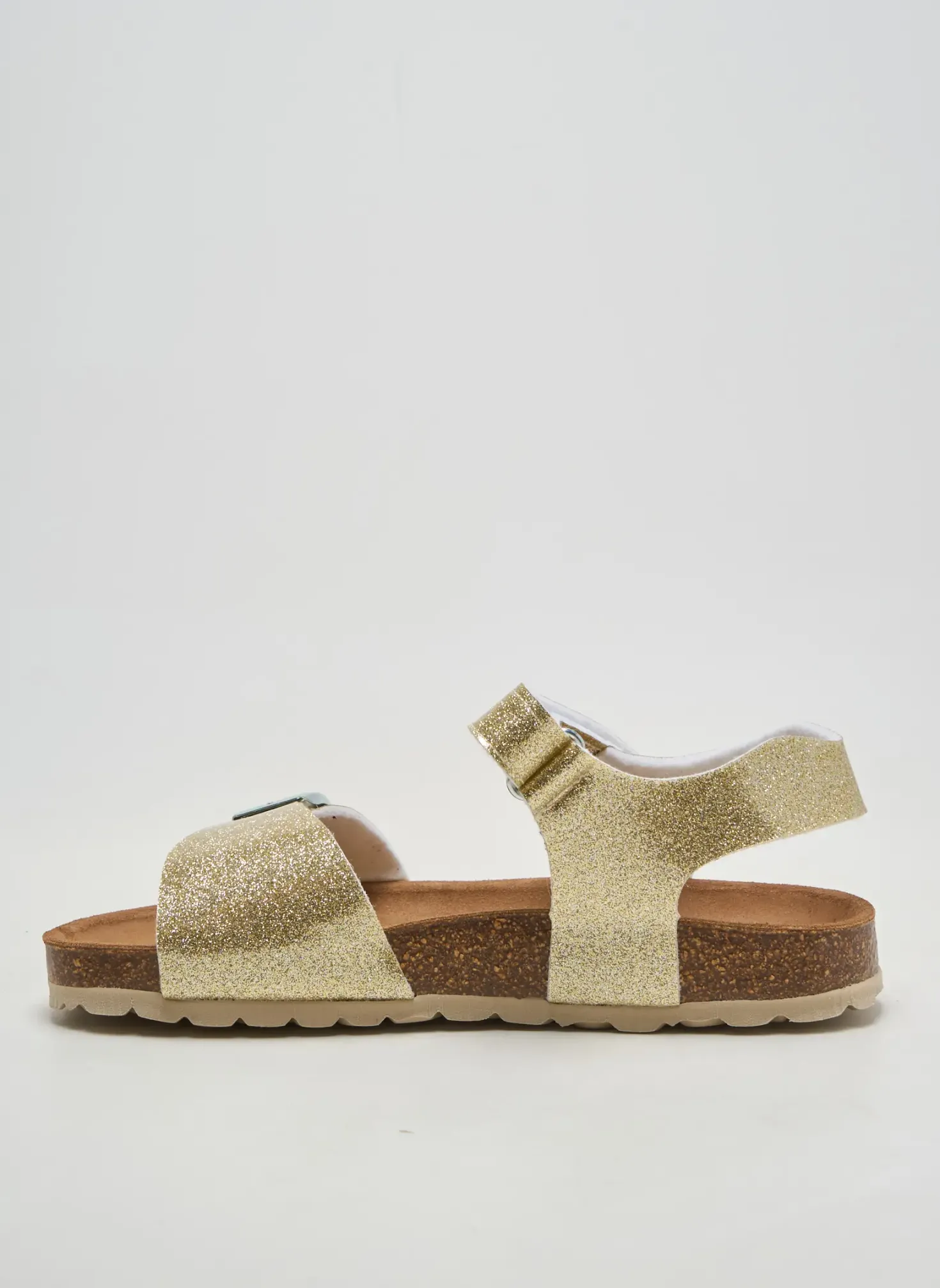 Sandales/nu Pieds Nörvik Or Talon Plat Jusqu'à 3cm