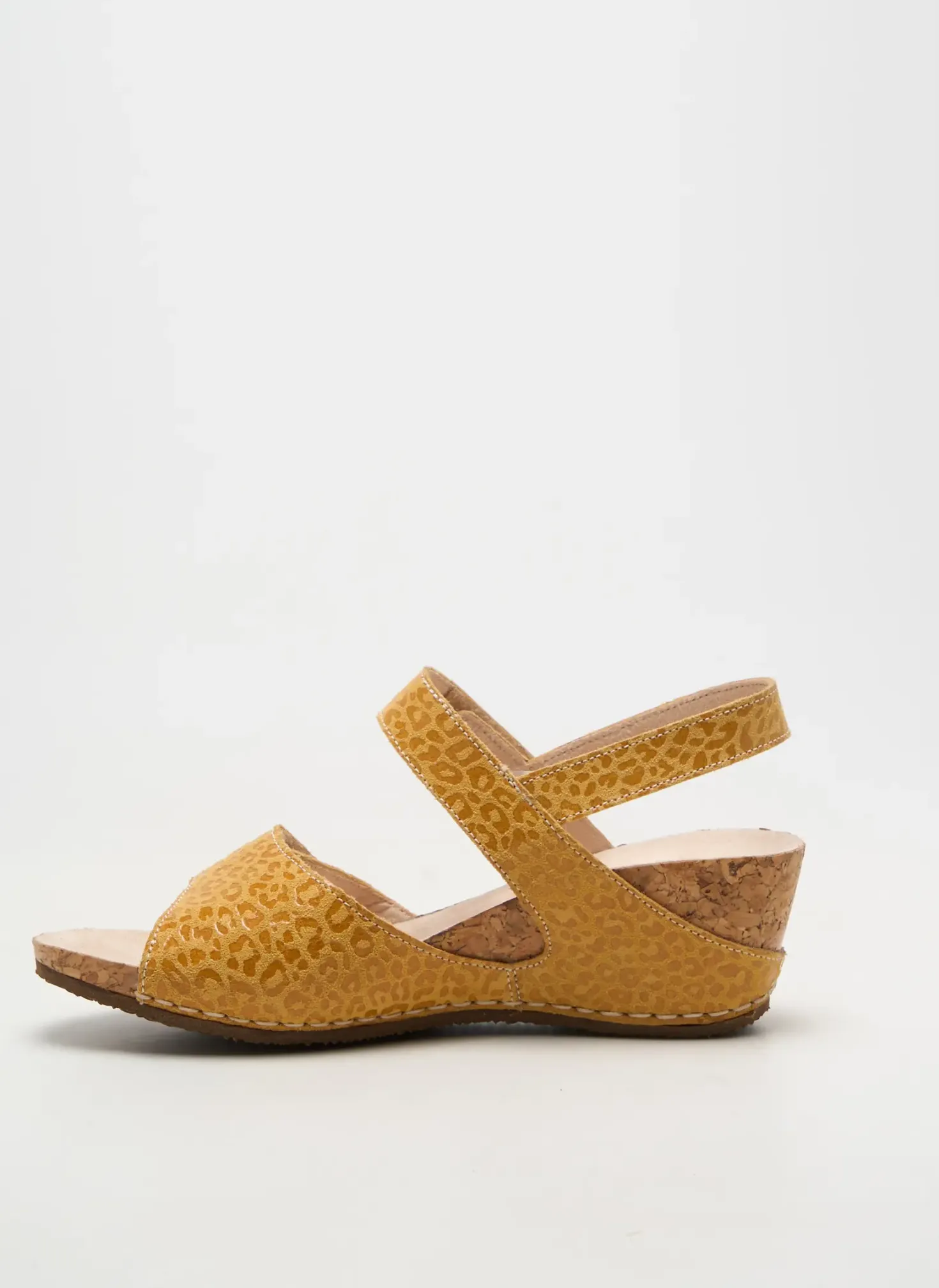 Sandales/nu Pieds Pedi Green Jaune Talon De 4 À 6cm