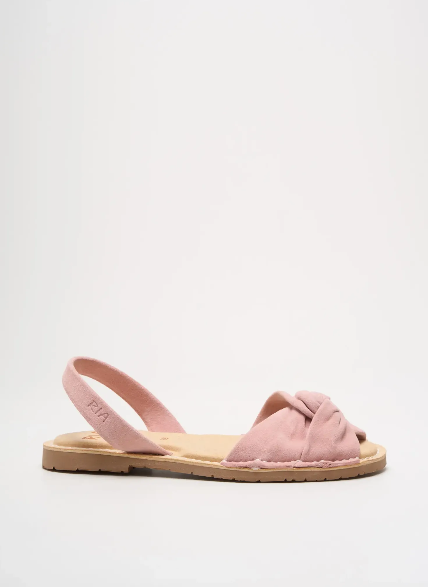 Sandales/nu Pieds Ria Menorca Rose Talon Plat Jusqu'à 3cm