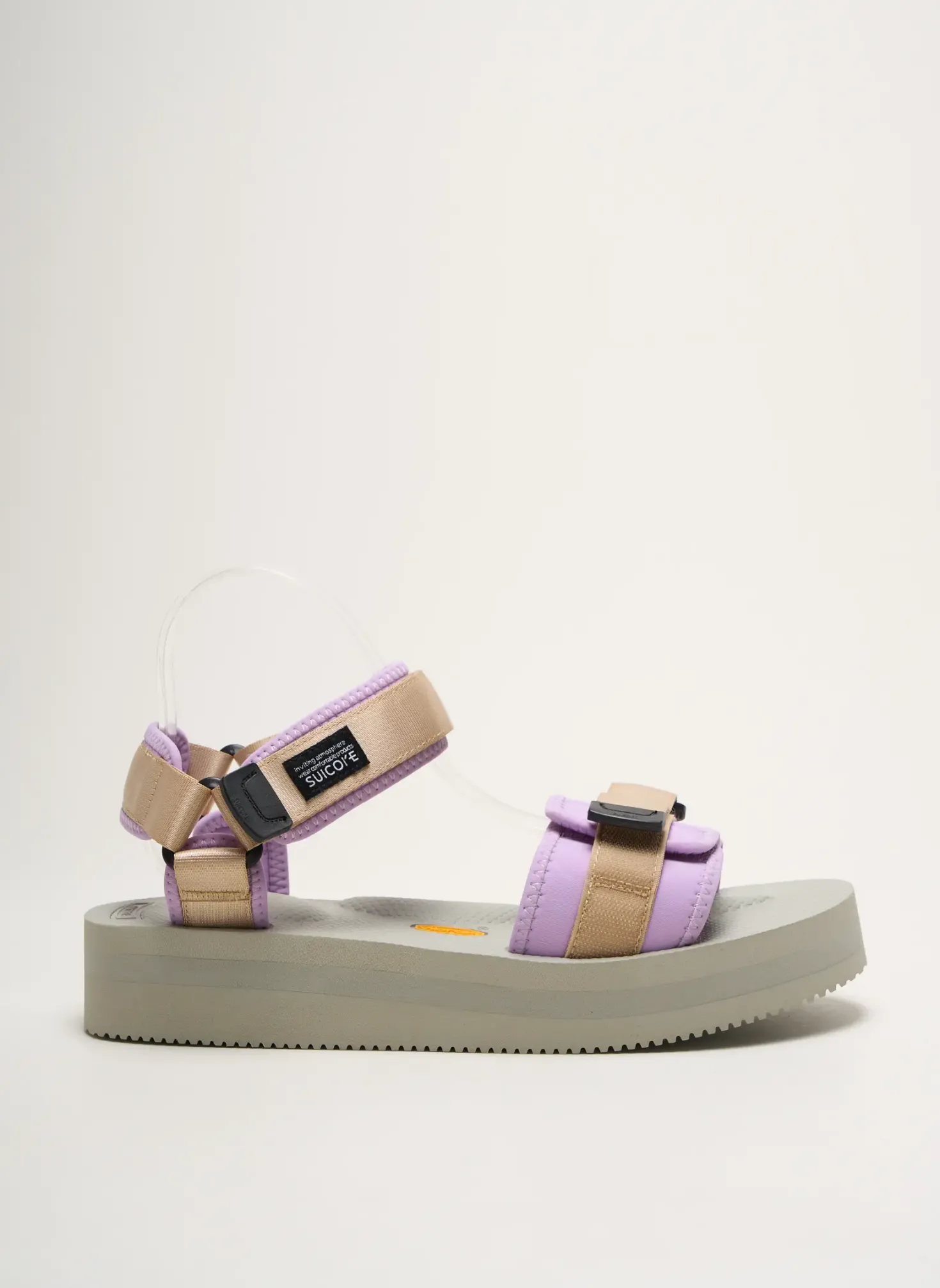 Sandales/nu Pieds Suicoke Violet Bout Ouvert