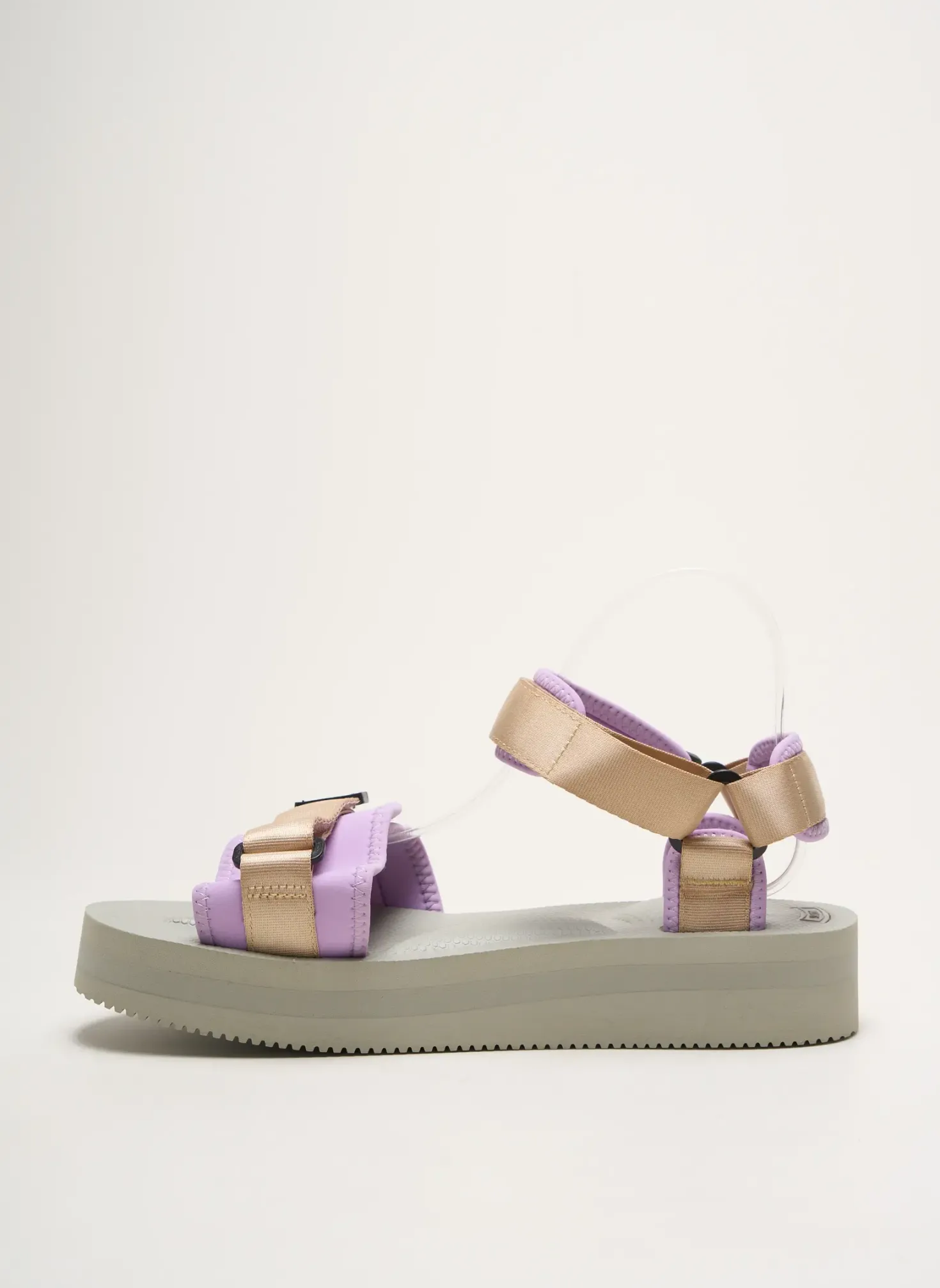 Sandales/nu Pieds Suicoke Violet Bout Ouvert