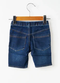 Short Absorba Bleu Taille Élastique