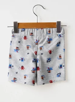 Short Absorba Gris Taille Élastique