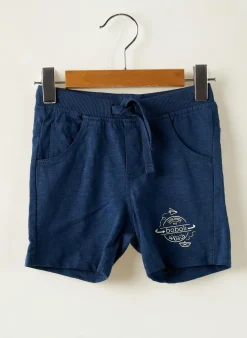 Short Boboli Bleu Taille Élastique