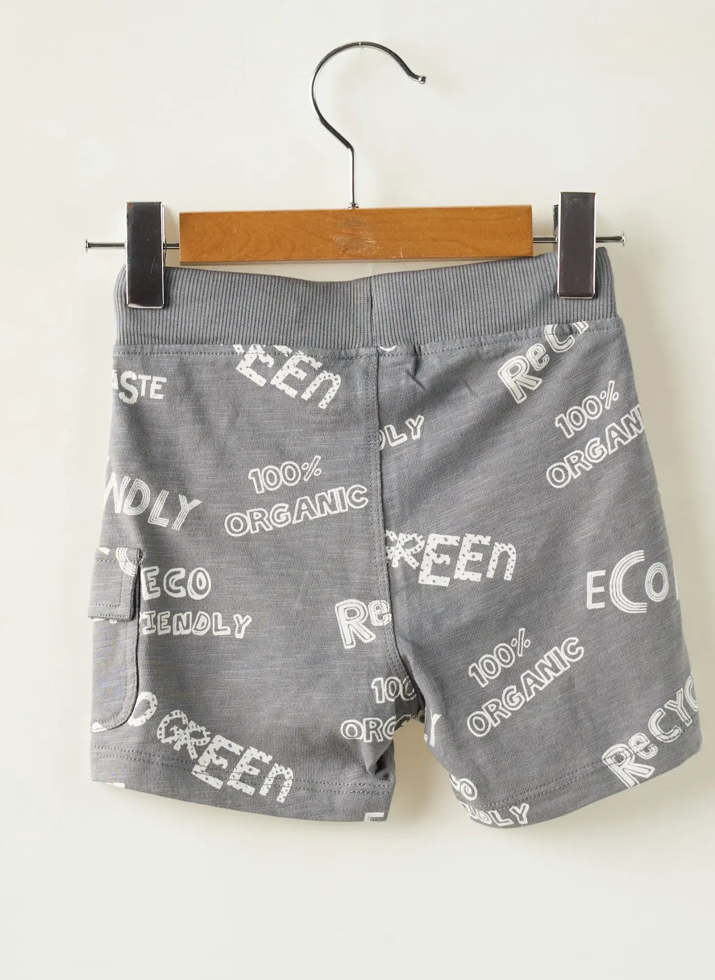 Short Boboli Gris Taille Élastique