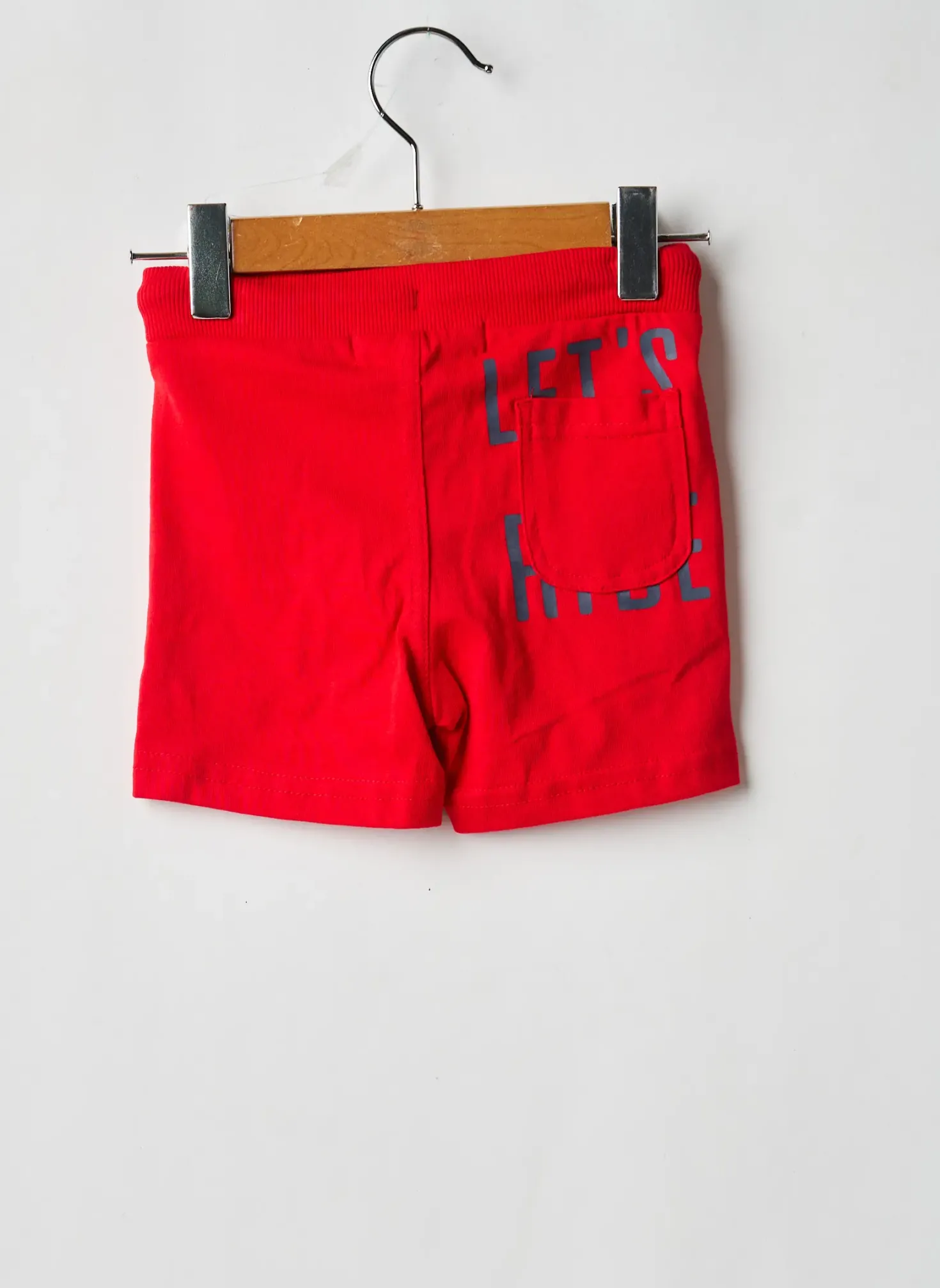 Short Boboli Rouge Taille Élastique