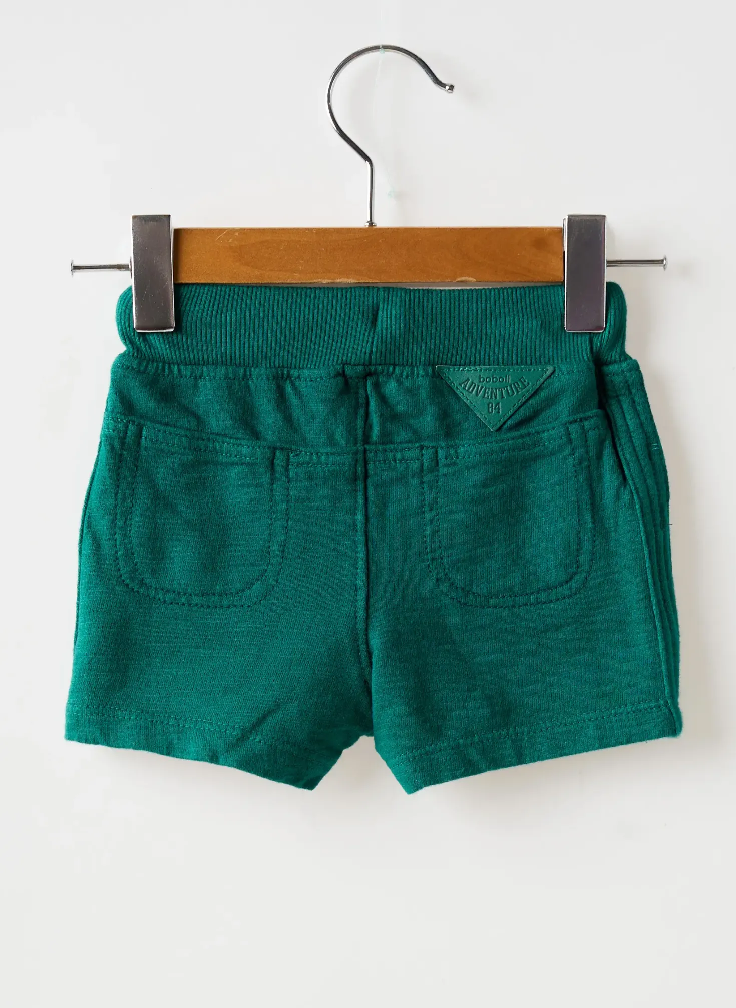 Short Boboli Vert Taille Élastique