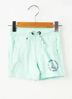Short Boboli Vert Taille Élastique