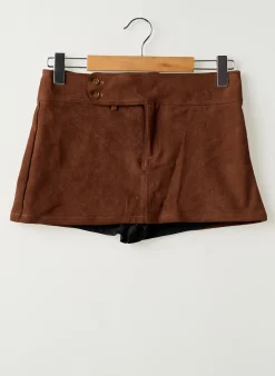 Short Cider Marron Taille Normale