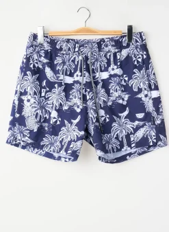 Short De Bain Bruce & Butler Bleu