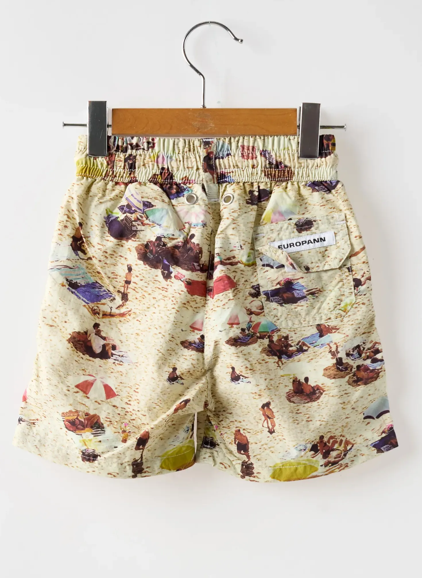 Short De Bain Europann Beige
