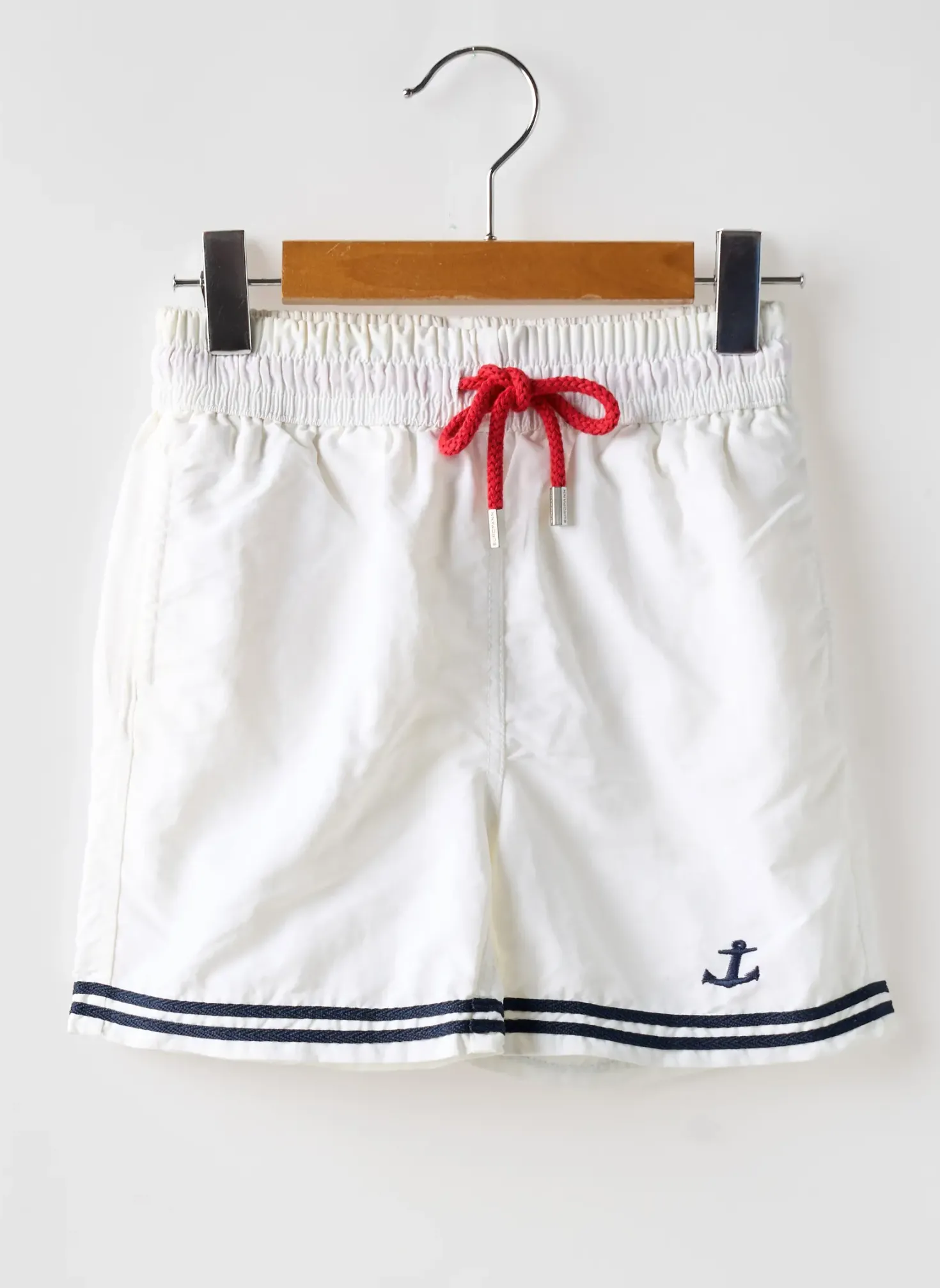 Short De Bain Europann Blanc