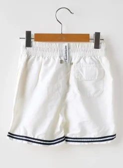 Short De Bain Europann Blanc