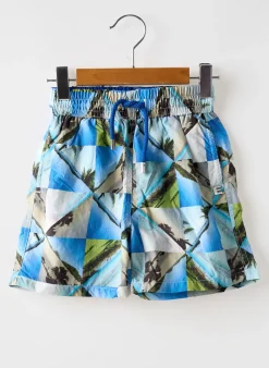 Short De Bain Europann Bleu