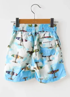 Short De Bain Europann Bleu